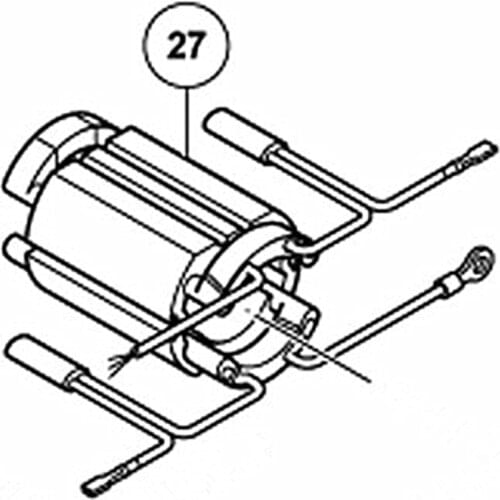 AC220V-240V 340796D 340796F Stator Field for Hitachi G10ST