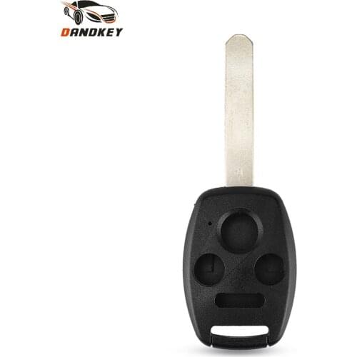 Dandkey 3+1 4 Buttons Car Remote key shell Fob For Honda Accord Civic CRV Pilot Fit 2007 2008 2009 2010 2011 2012 2013 Keys