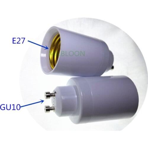 GU10-E27 Lamp Holder Converter GU10 TO E27 Lamp base GU10 Turn to E27 TO GU10 lamp holder
