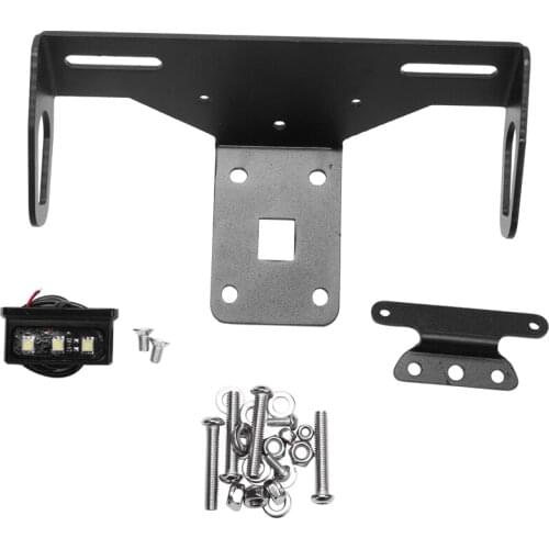 License Plate Holder Led Light for Kawasaki Z1000 2014-2017,Z1000R 2018-2019 Motorcycle Accessories Tail Tidy Fender Eliminator