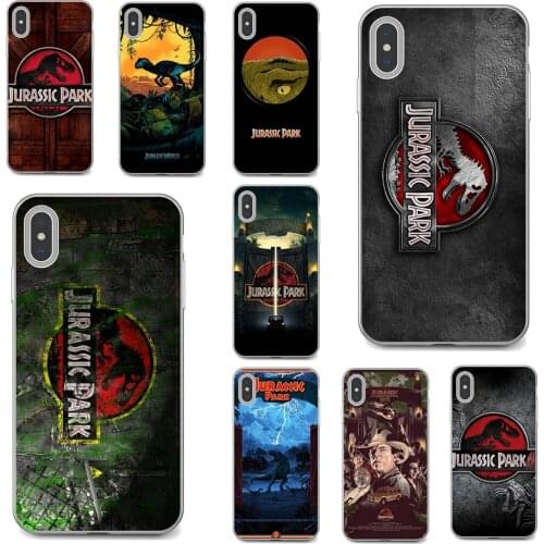 For Huawei Mate 20 30 40 7 8 9 10 Lite Pro P Smart 2018 2019 Plus G7 G8 Soft Cases Jurassic-Park-1993-Movie-Poster