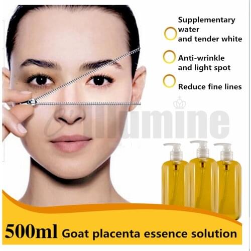 Placenta Essence Goat Placenta Moisturizing Hyaluronic acid Anti-aging Skin Tightening 500nl