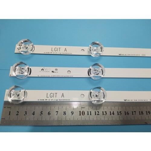 TV Backlight Strip For LG 32LF550U 32LF560U 32LF562U LED Strip Kit Bars For LG 32LF564U 32LF580U 32LF620U Lamps Band LED Matrix
