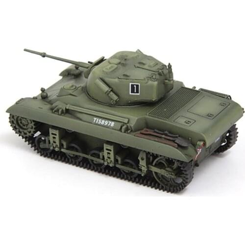 1:72 Scale 1944 British 6th Armored Reconnaissance Regiment M22 Cicada Tank Vehicle Model Toy Collection Display Tank Souvenir