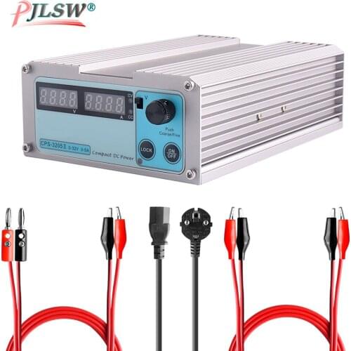 Mini CPS 3205II DC Power Supply adjustable Digital Laboratory power supply 32V 5A 0.01V 0.001A Voltage Regulator dc Power Supply