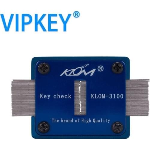 8 pcs KLOM Brand Locksmith Tools Klom Key Check Blank Slot Checker KLOM-3100 Key Machine Parts for Locksmith Tool