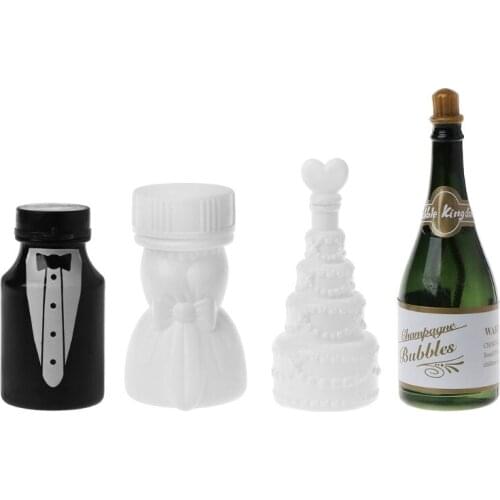 10pcs/lot Empty Bubble Soap Bottles Wedding Decoration Mariage Boda Childrens Toy Bubbles Maker Kids Outdoor Toys M2EF