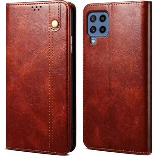 Luxury PU Leather Magnetic Flip Card Wallet Fundas Cover For Samsung Galaxy M42 M426B M32 M325F M325 Case Coque Stand TPU Shell