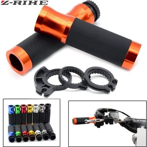 Motorcycle Handlebar Handle Bar Grips 22mm 7/8" For Suzuki Honda Yamaha kawasaki Benelli Ducati Custom Aluminum