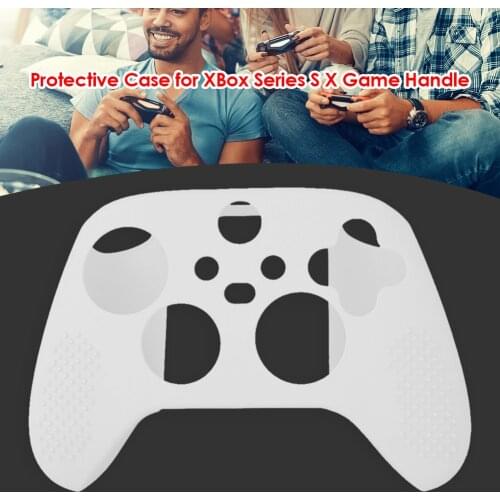 Silicone Protective Case Dust-Proof Controller Covers Skin Lightweight Game Playing Elements for Xbox Series X S