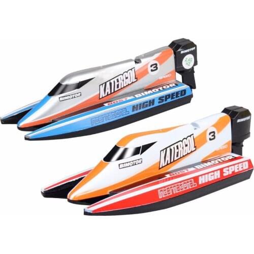 Remote Control Boat Speed Racing Mini Remote Control Boat Toy RC Speedboat Toy Ship Model Barco De Pesca Childrens Toys BA60YKC