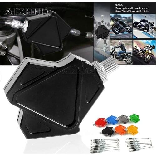 Motorcycle CNC Rope&Cables Motorbike Easy Pull Cable System For 125 200 250 390 RC 390 200 125 Bajaj PulsaR 200 NS