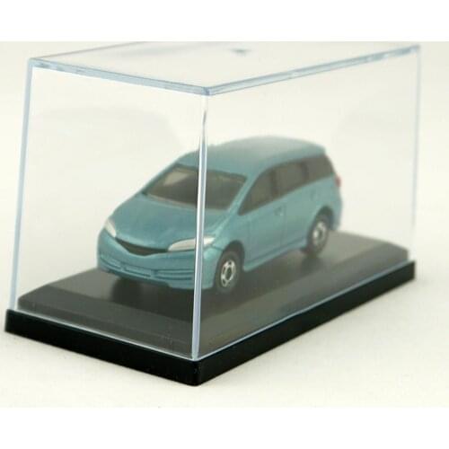 【 Ready Stock 】Acrylic Display Case for 1:64 Scale Car Dust-Proof Black Base Display Box for Diecast Model Toy Car