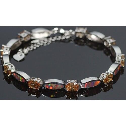 SZ0059 Unique Design Opal Gem Zircon Bracelets For Women Bohemia Style Bracelet For Party Anniversary Gift
