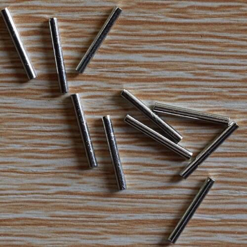 10/100pcs 2*17mm model axle gear shaft drive shaft diameter 2mm iron shaft DIY toy axle toy parts baby toys for children