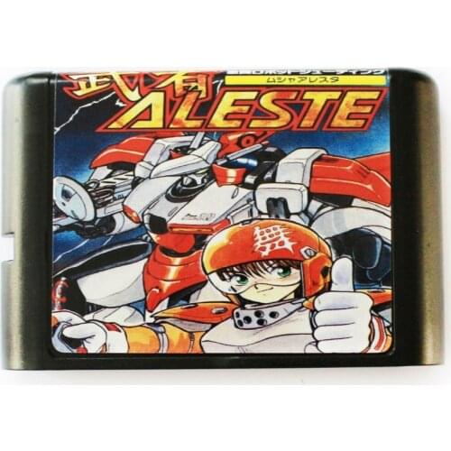 Aleste 16 bit MD Game Card For Sega Mega Drive For SEGA Genesis
