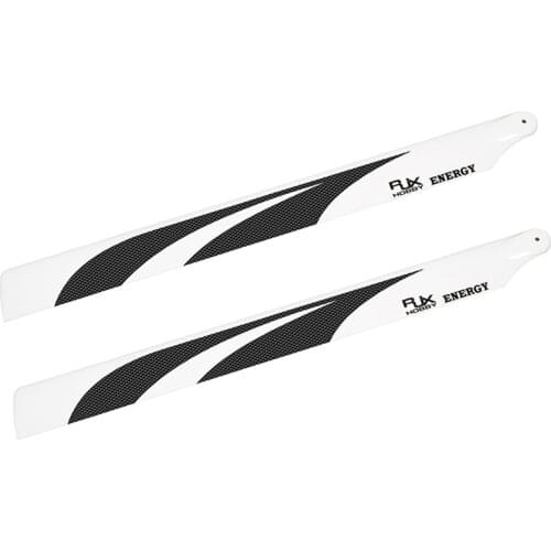 1Piar RJX B Grade 325 / 360 / 430 / 520 / 550 / 600 / 690mm Carbon Fiber Main Blade RC Accseesories For RC Helicopter