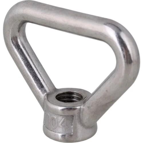 304 Stainless Steel M12 Triangle Shape Lifting Gear Fasteners Lifting Eye Nut