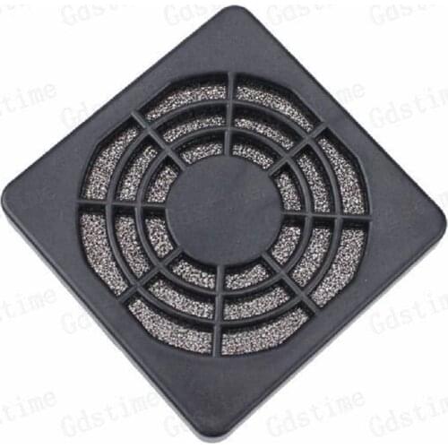 5 Pieces Gdstime Plastic 50mm Dustproof Case Dust Grill Filter For 50mm*50mm 5cm 2 inch Fan Cover 5cm