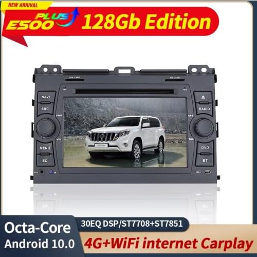 128GB Rom 2 Din Car Radios Android 10 Multimedia Player GPS Navigation For Toyota prado LC120 Screen Stereo Model 4G WiFi 2G 6G