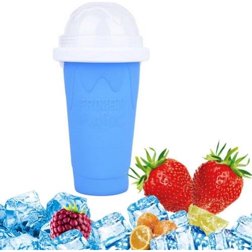 Quick-frozen Durable Ice Cream Maker Squeeze Slush Quick Cooling Cup Milkshake Bottle Smoothie Cup Kitchen Tool Supplies