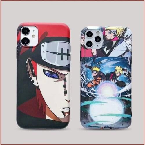 Naruto Phone Case for IPhone 7/8/7 Plus/8 Plus/X/XS/XR/XS Max/11/11 Pro/Anti-drop Silicone Material IPhone Case