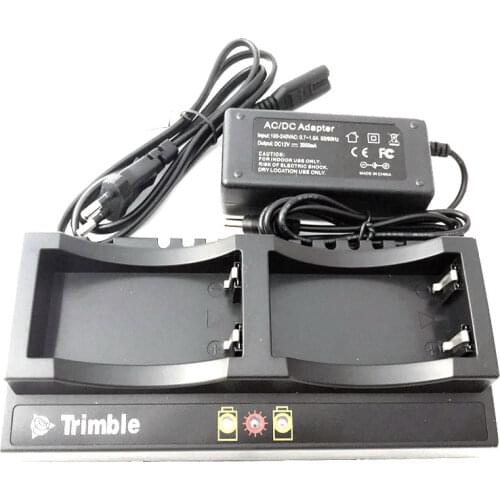 Trimble Dual Charger for Trimble battery 5700 5800 R8 R7 R6 GNSS GPS 54344 batteries surveying instruments