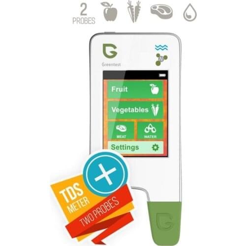 GREENTEST 3 High Accuracy Read Digital Food Nitrate Tester,fruit and vegetable Nitrate Detection/ water hardness Health Care
