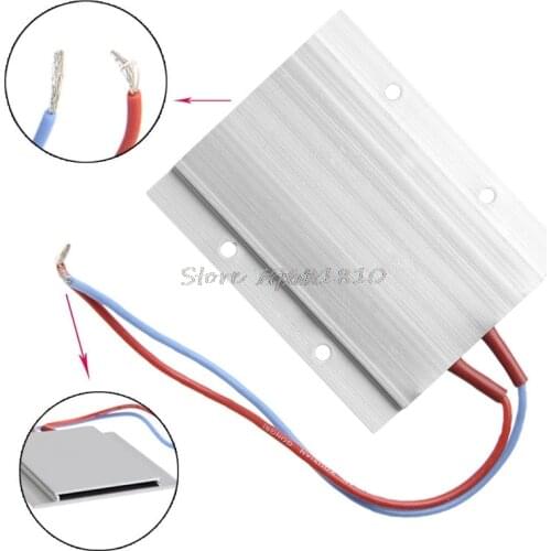 For Thermostat PTC Heating Element 200 W AC / DC 220 V Aluminum Ceramic Heater Max