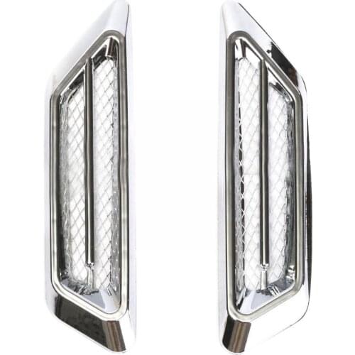 2 pieces of car fake air vent decoration sticker, general sticker hole car decoration SUV exhaust Q7H5