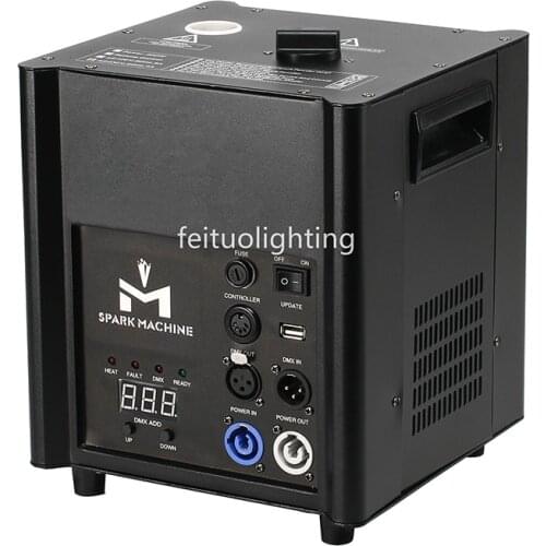 2019 New Wireless Dmx Cold Sparkler Fireworks Machine 1-5m Spark Height Adjust Fireworks Firing System Indoor Wedding Fireworks