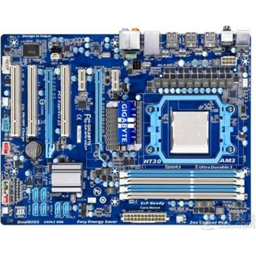 Original For AMD 870 AM3 motherboard for Gigabyte GA-870A-UD3P DDR3 Socket AM3 870A-UD3P Desktop Motherboard