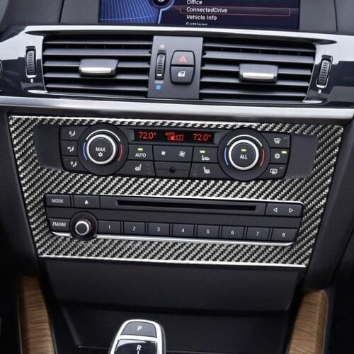It Is Suitable For BMW Low Configuration CD Panel The Carbon Fiber F25 X3 (2011-2017) F26 X4 (2014-2017)