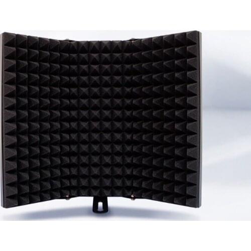 2021 New Portable Mic Sound Absorbing Foam Recording Foam Panel Shields for Vocal Microphone Recording Equipment Vocal Recording