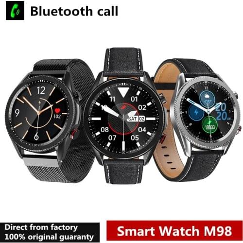 M98 smart watch fashion watch sports smart watch bluetooth call heart rate blood pressure monitoring IP67 waterproof smartwatch