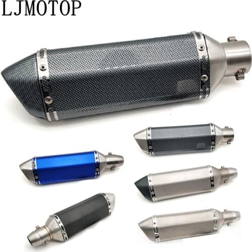 36-51mm Universal Modified Motorcycle Exhaust Muffler with DB Killer For Honda ST 1300 NC750S X CB1100 CBF1000 CB600F CBF600