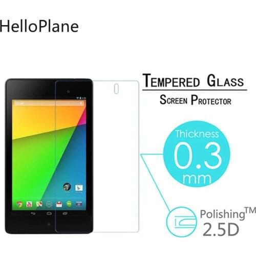 Tempered Glass Screen Protector For ASUS Google Nexus 7 1st 2nd 2 Gen I II One Two 2012 2013 7" Nexus7 Tablet Protective Film