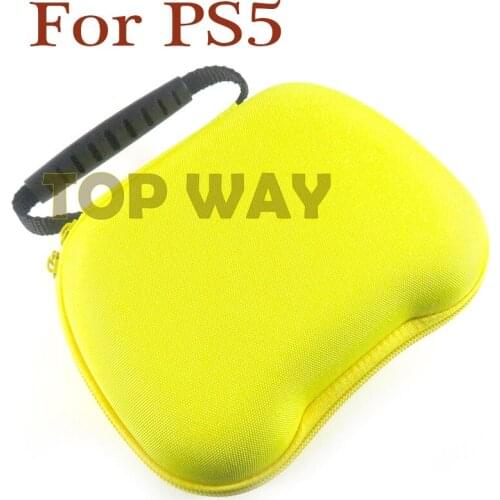1PCS For PS5 Storage Bag Handbag Gamepad Pouch Bag For PlayStation5 Controller Case Portable Shockproof Protective Carry Case