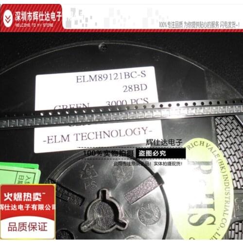 100% New&Original In Stock ELM89121BC-S SOT23-3 ELM/300mA LDO