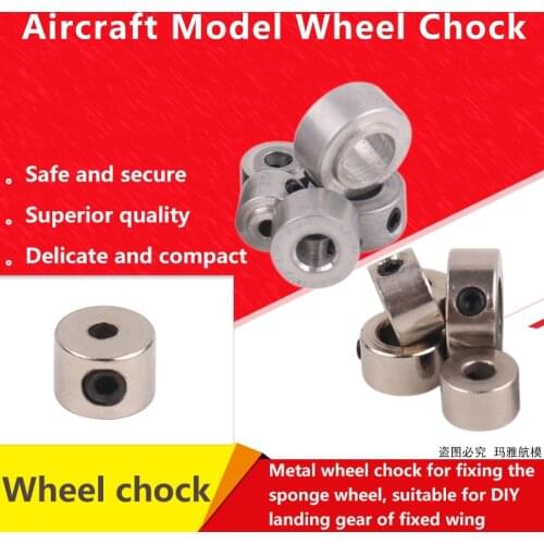 2.1 3.1 4.1 5.1 6.1 mm Fix Wing Airplane Helicopter Model Parts Landing Wheel Chocks Rod Axle Stopper