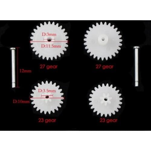 3sets/Lots Gear Spare Parts for Syma S107G 3.5ch Mini rc Helicopter Free Shipping dropping