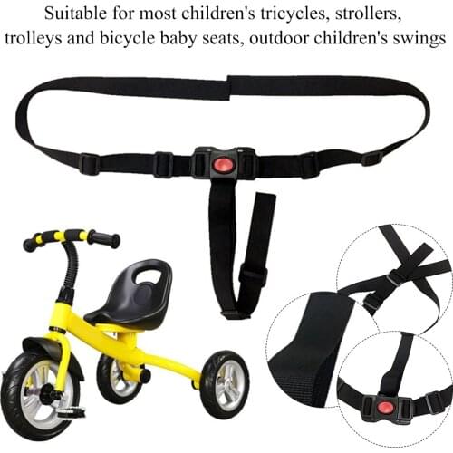 3 Point Fixed Belt Nylon Material Strap Fixed Seat Harness Belt Stroller Tool For Children Stroller High Chair Pram Buggy Push