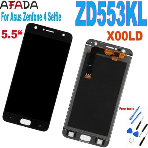 5.5" LCD for ASUS Zenfone 4 Selfie ZD553KL X00LD LCD Display Panel Touch Screen Digitizer + Frame