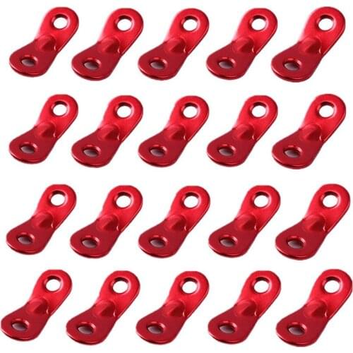 5Pcs Cord Guyline Runners, Guyline Adjuster, Aluminum Alloy Tent GuyLine Rope Tensioners, Camping Hiking Outdoor Activity