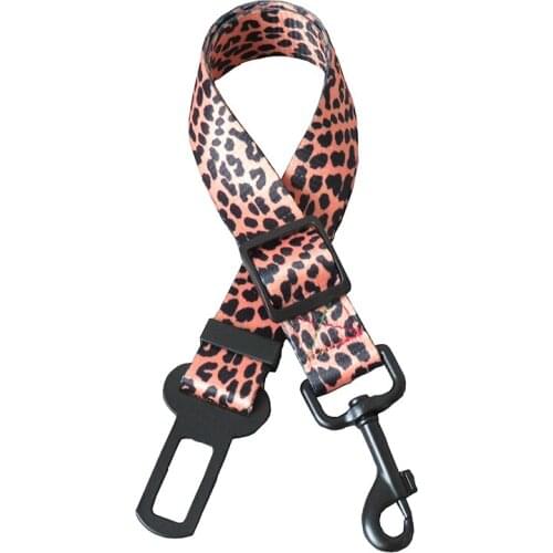Pet Dog Cat Car Seat Belt For Animals Adjustable Harness Collar Leads Leash Small Medium Travel Safety Rope Teddy Products
