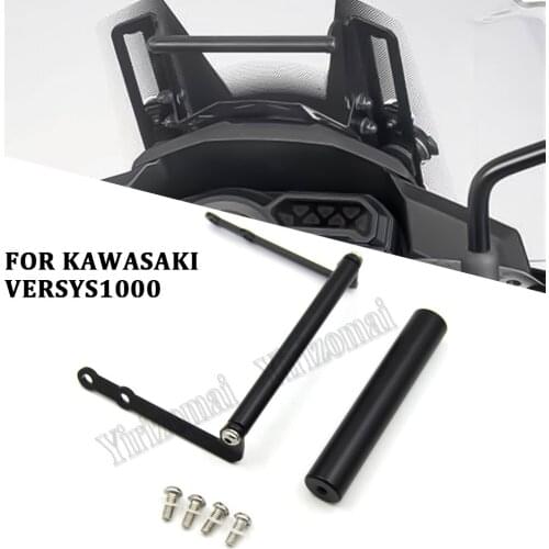 22mm mobile phone holder for KAWASAKI VERSYS 1000 VERSYS1000 2017-2018 mobile phone GPS navigation bracket