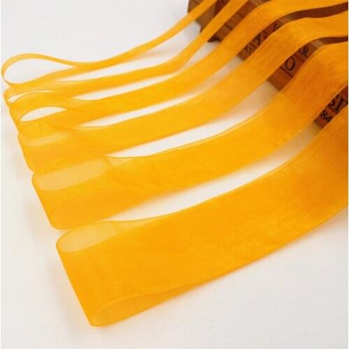 Hs017, Free Shipping 5yards Net solid color organza ribbon De Noce Decorations Decoration Crafts, DIY Materials By Hand