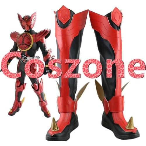 Kamen Rider OOO TaJaDol Combo Cosplay Shoes Boots Halloween Carnival Cosplay Costume Accessories