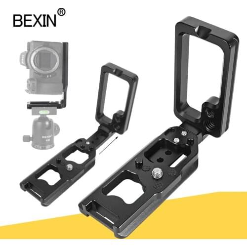 Camera l plate quick disconnect L-plate tripod l mount plate camera vertical bracket shooting for dslr camera Z6/Z7 tripod head