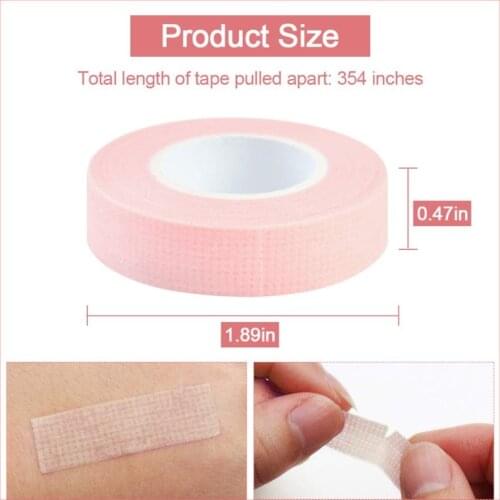 Y1UF Eyelash Extension Tape 6 Rolls Micropore M-edical Tape for Eyelash Extension Adhesive Tape for Eyelash Extension Supply